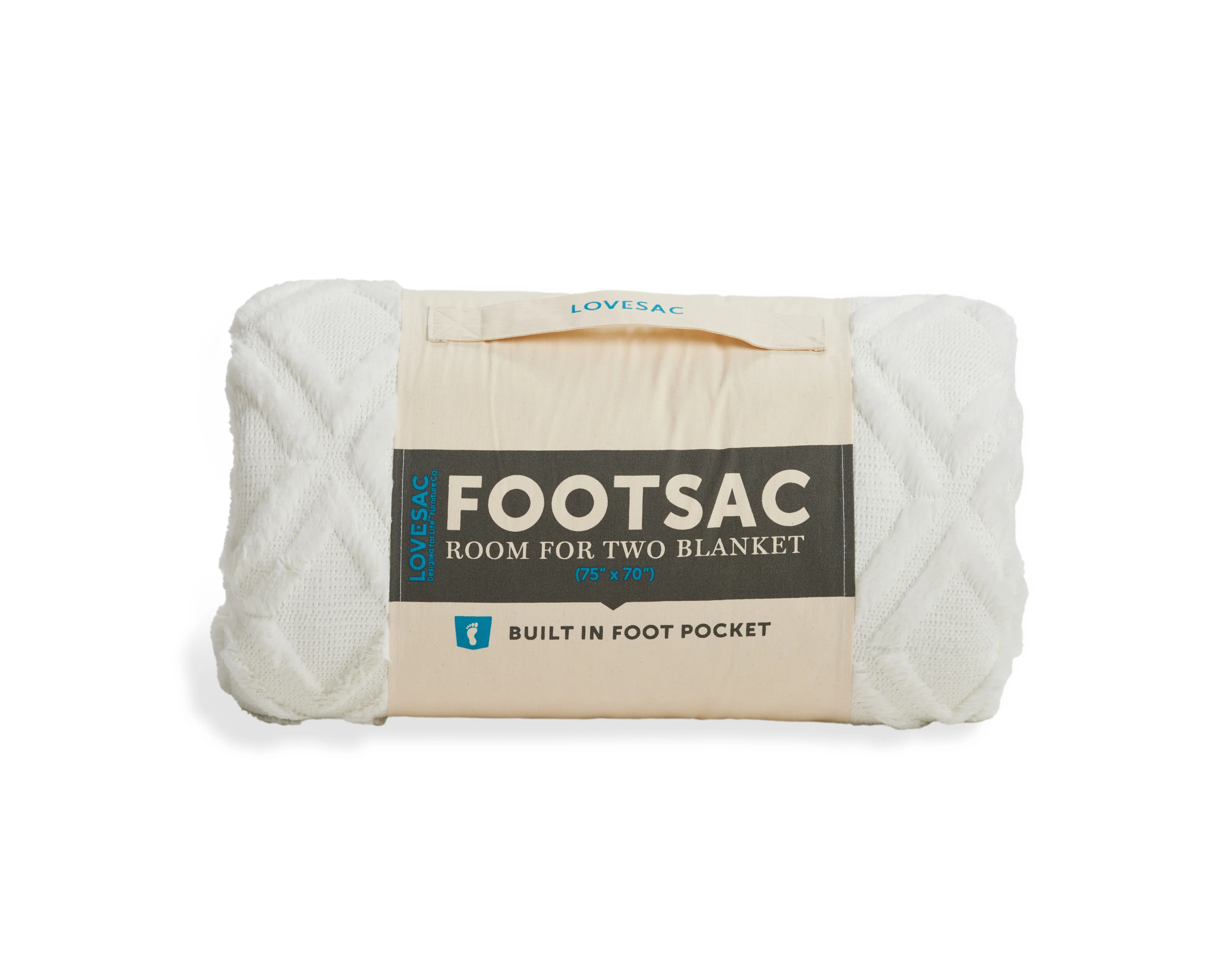 Room for Two Footsac Blanket