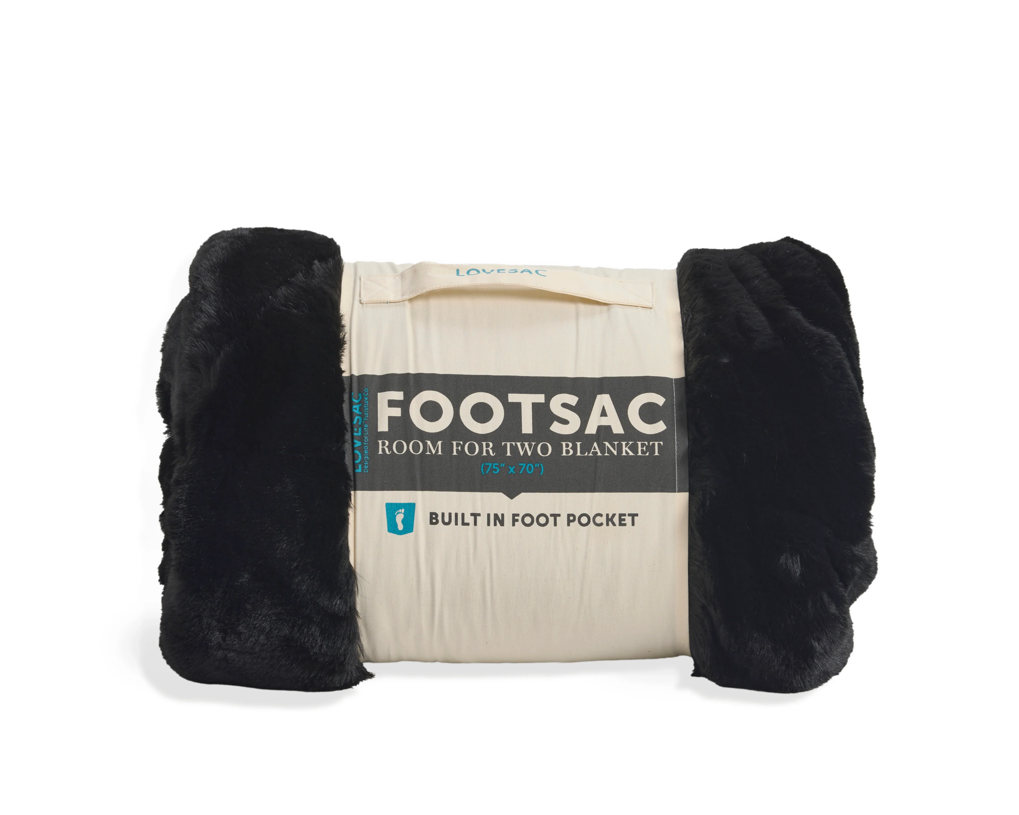 Room for Two Footsac Blanket