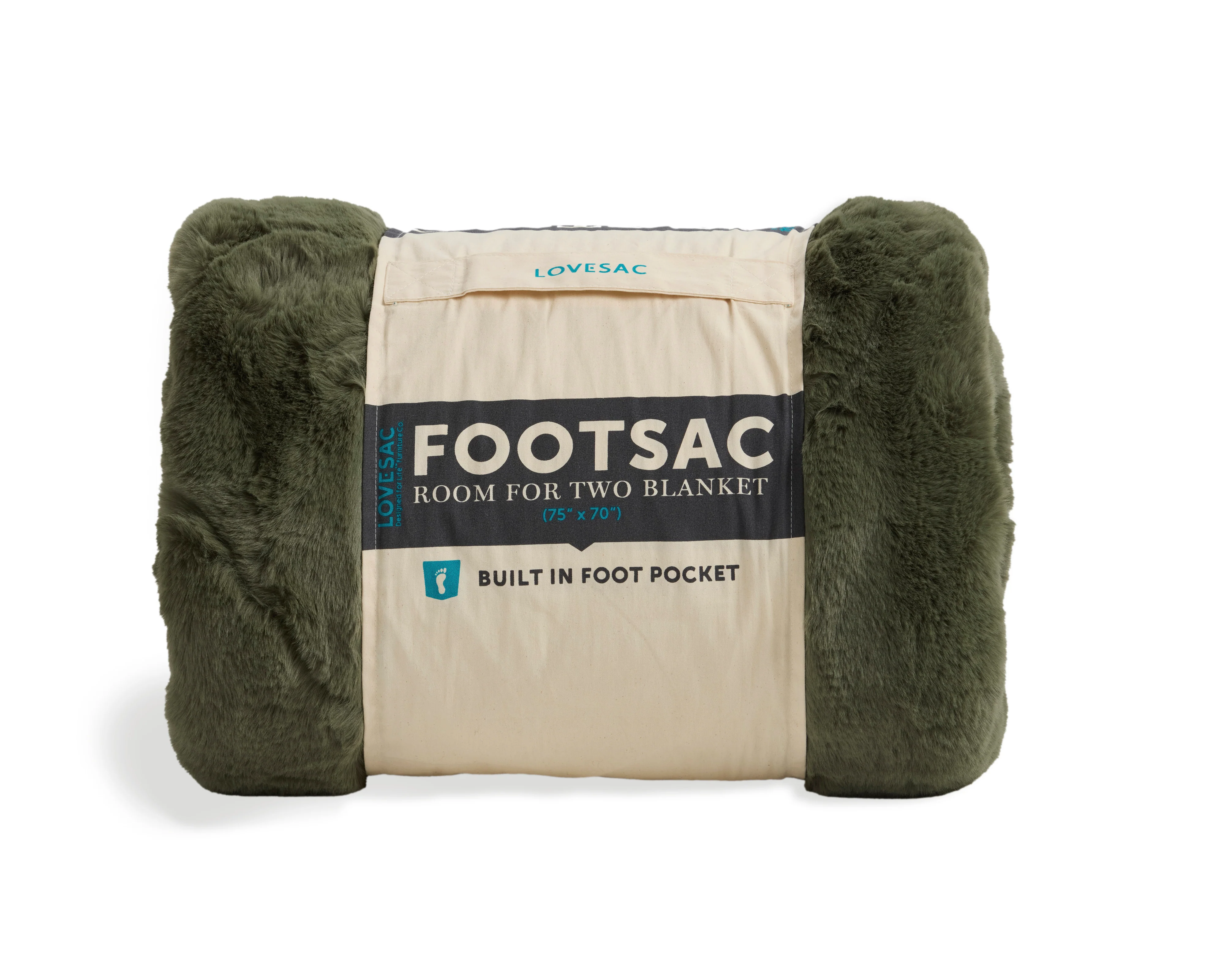 Room for Two Footsac Blanket