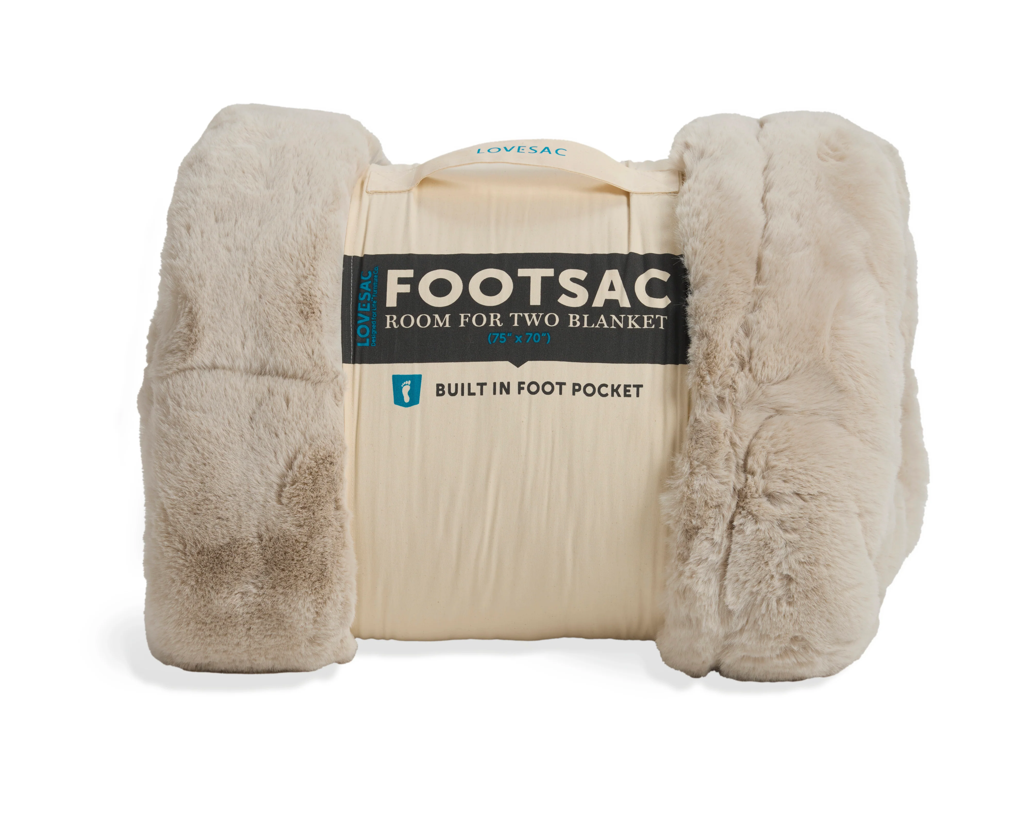 Room for Two Footsac Blanket